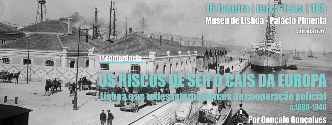 Fragmento do cartaz do II Ciclo Novos estudos & Novos olhares sobre a cidade: Lisboa do Terramoto à Revolução de Abril