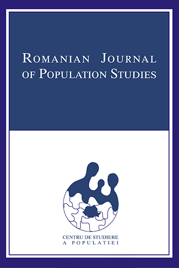Capa da revista Romanian Journal of Population Studies
