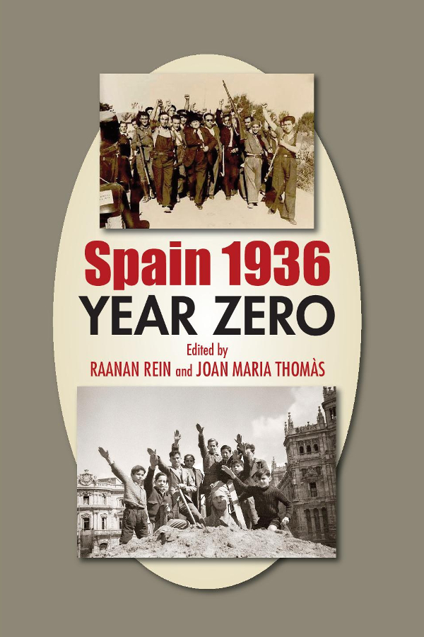 Capa do livro "Spain 1936 - Year Zero"