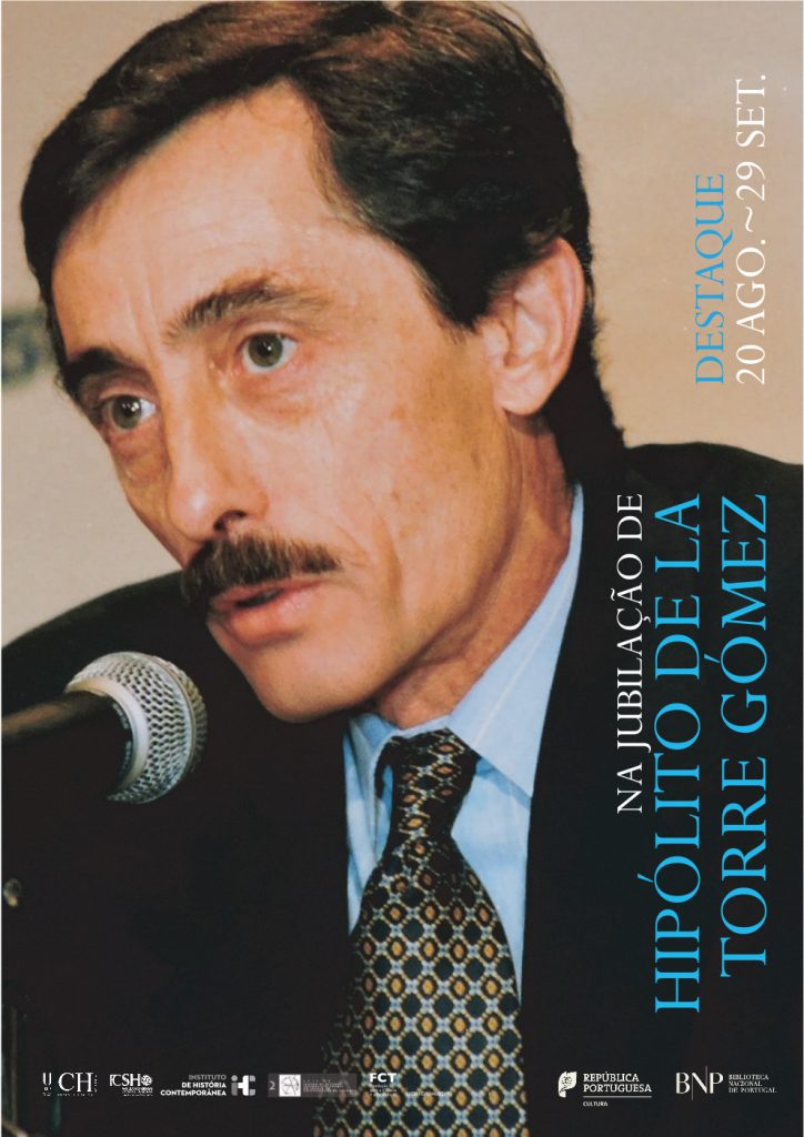 Cartaz da homenagem a Hipólito de la Torre