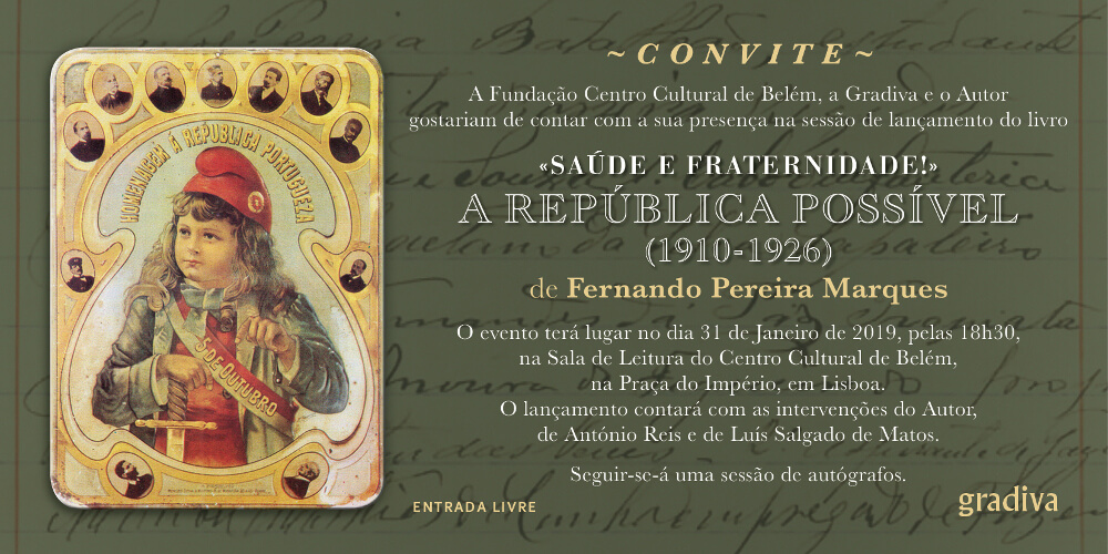 Convite para a apresentação do livro 