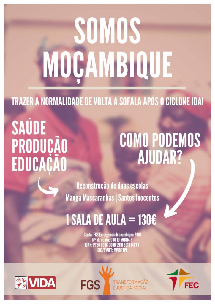 Cartaz da campanha Somos Moçambique