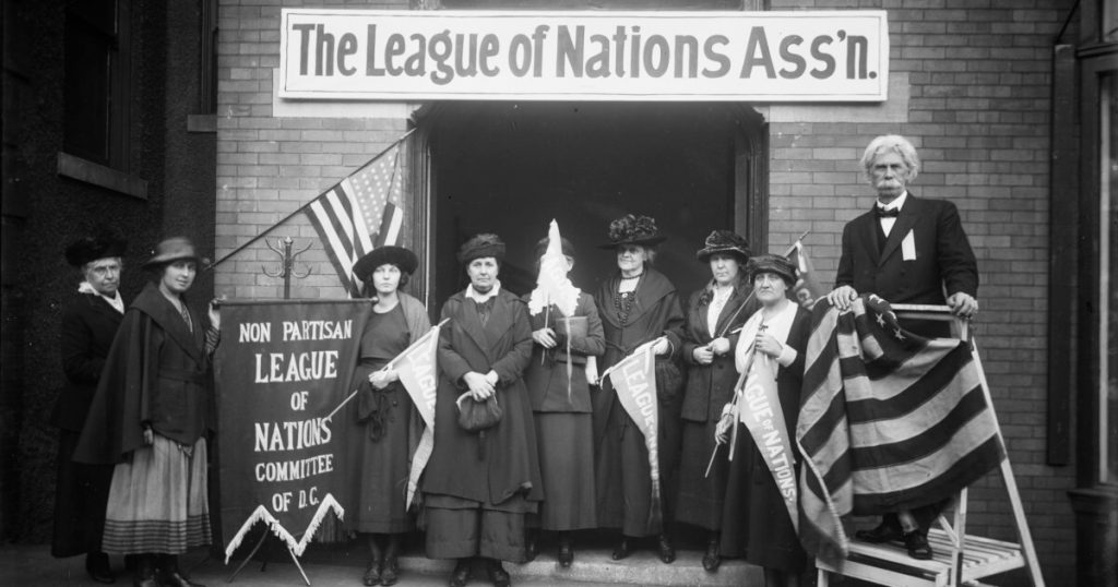 The League of Nations Ass'n, 729 14th Street [Washington, D.C.]