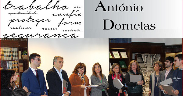 David Pereira receives the António Dornelas Award