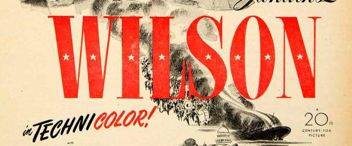 Detalhe de um anúncio ao filme Wilson, de 1944
