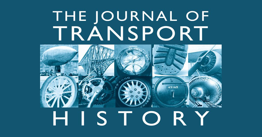 Capa do Journal of Transport History