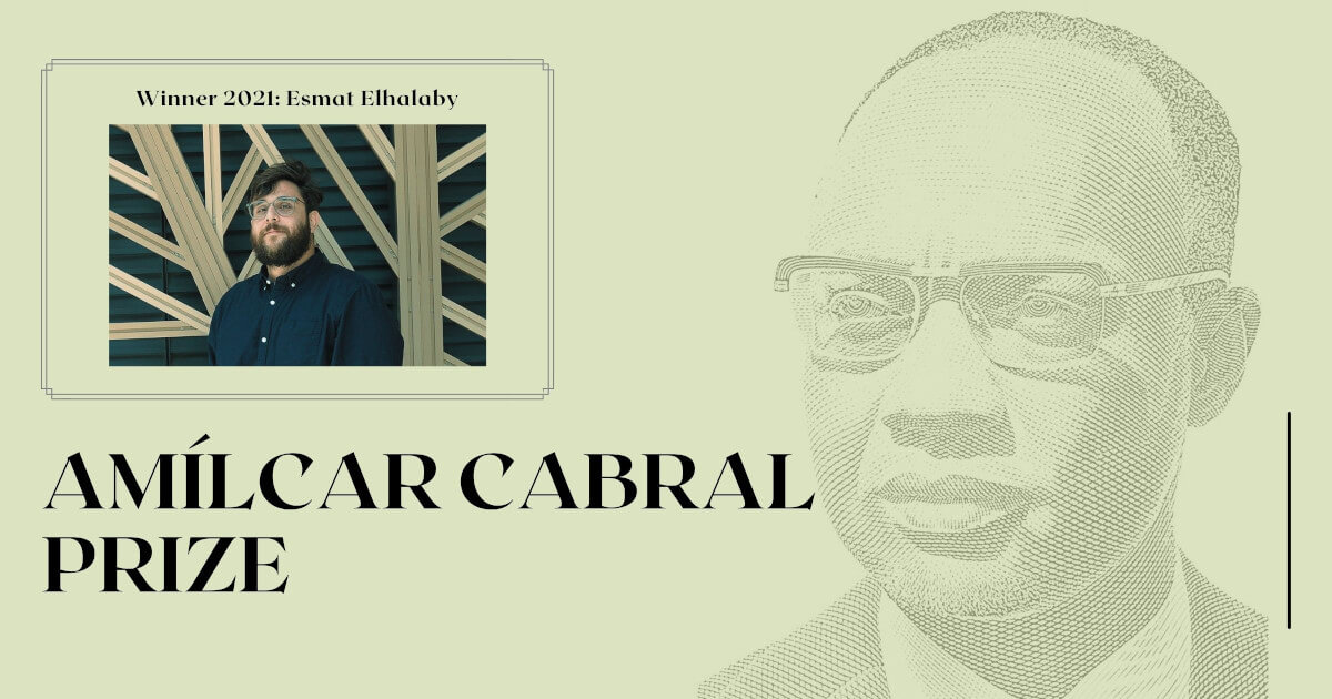 Esmat Elhalaby wins the Amílcar Cabral Prize