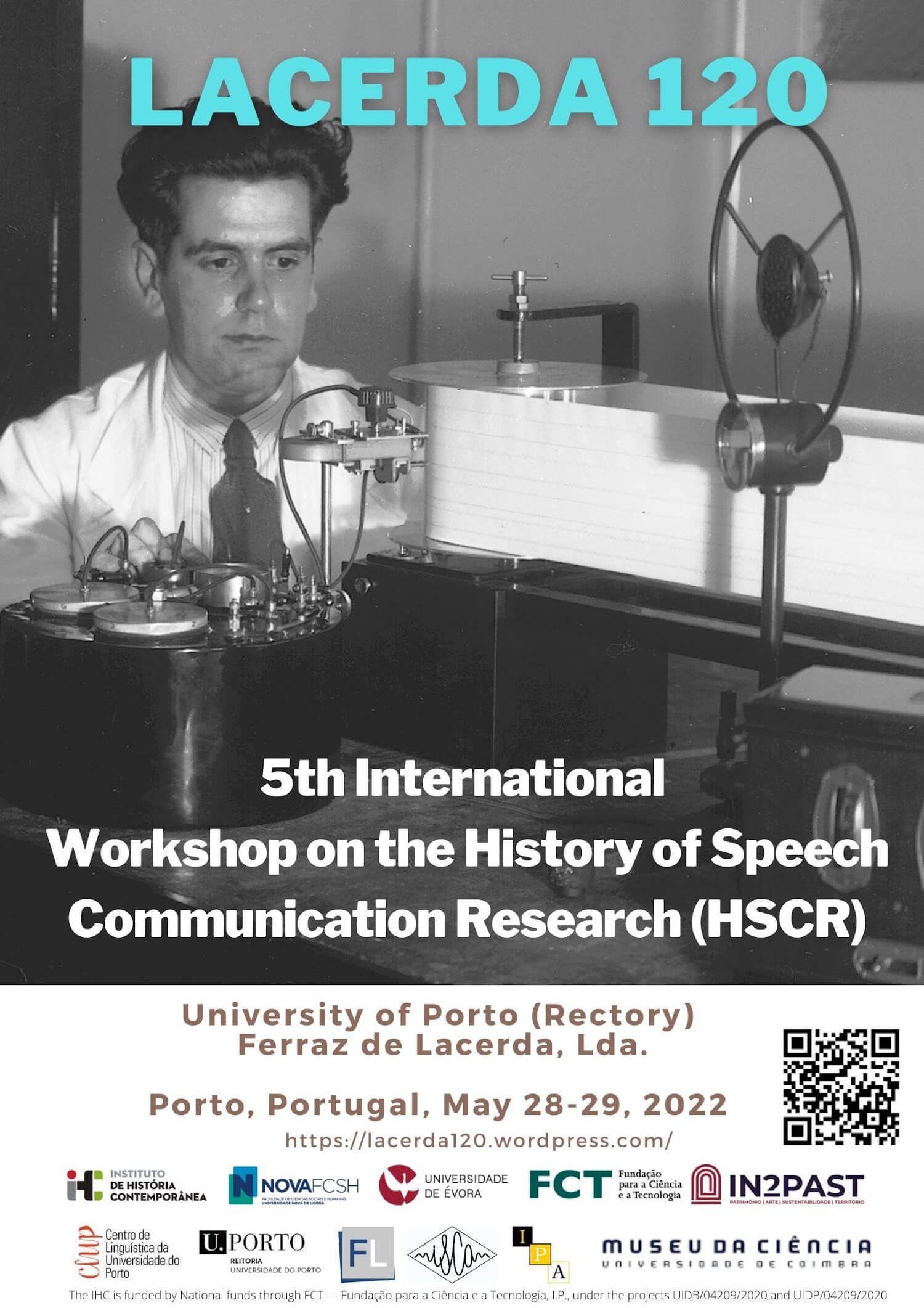 Poster for the 5th International Workshop on the History of Speech Communication Research 