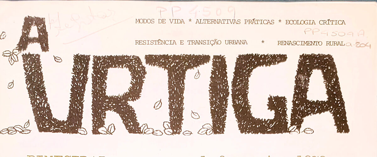 Detalhe do cabeçalho da capa do primeiro número da revista