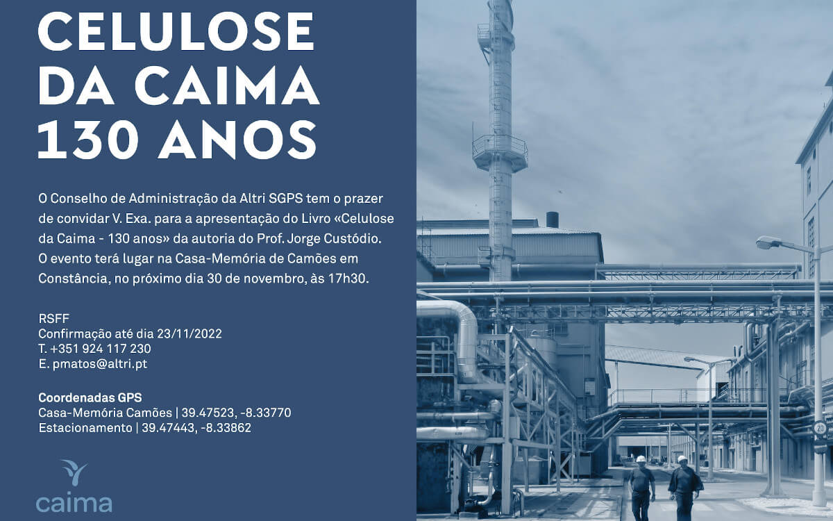 Convite para a apresentação do livro