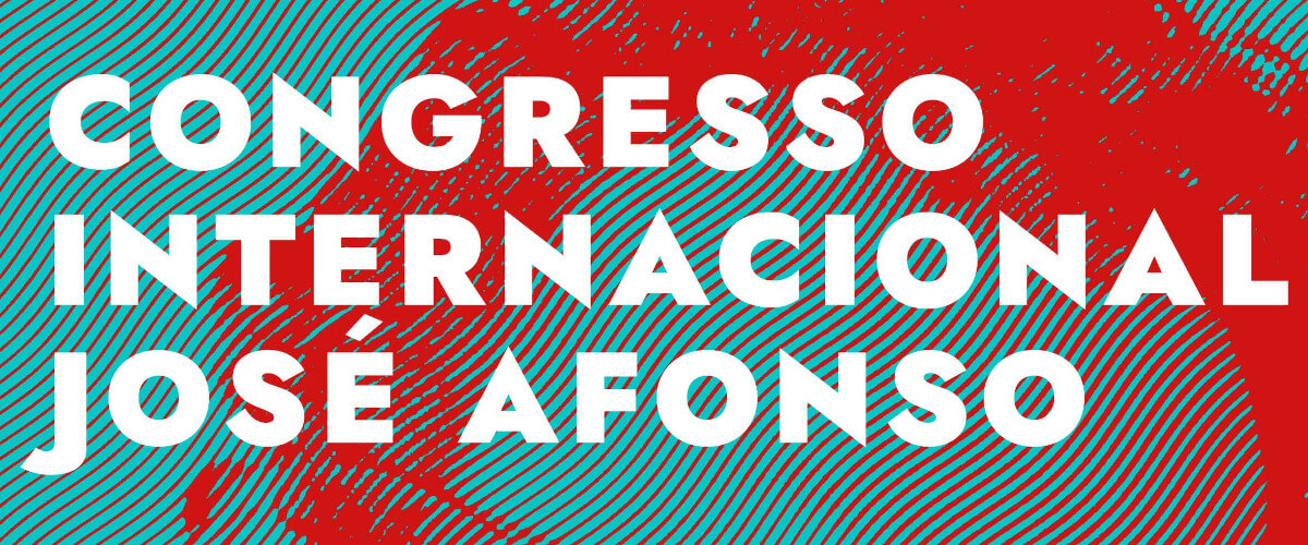 Detalhe do cartaz do congresso internacional José Afonso