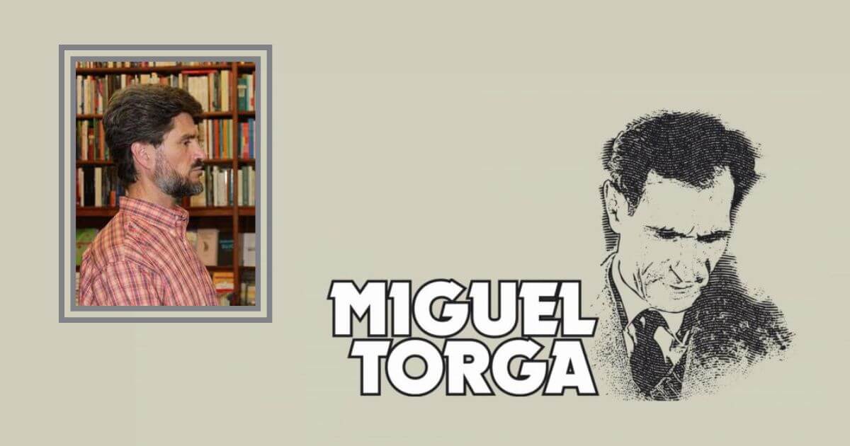Imagem ilustrativa da notícia, com o logótipo do Grande Prémio de Literatura Biográfica Miguel Torga e uma fotografia de António Cândido Franco.
