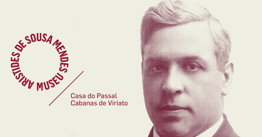 Imagem ilustrativa da notícia, com o logótipo do Museu Aristides de Sousa Mendes e uma fotografia do homenageado.